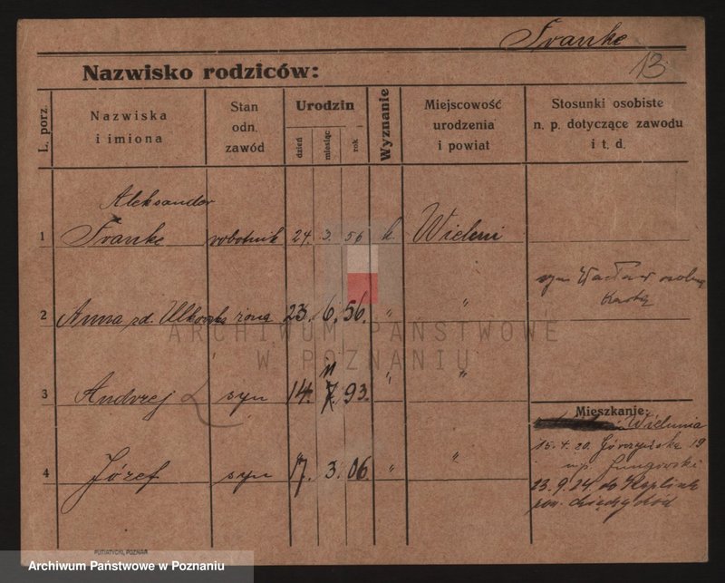 Obraz 15 z jednostki "Franke - Frankowiak"