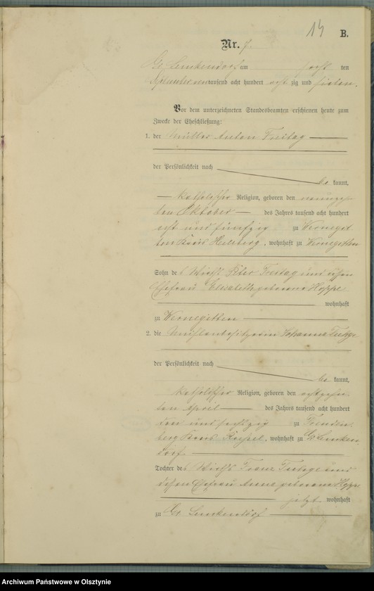 image.from.unit.number "Heiraths-Haupt-Register Nr 1 - 14"