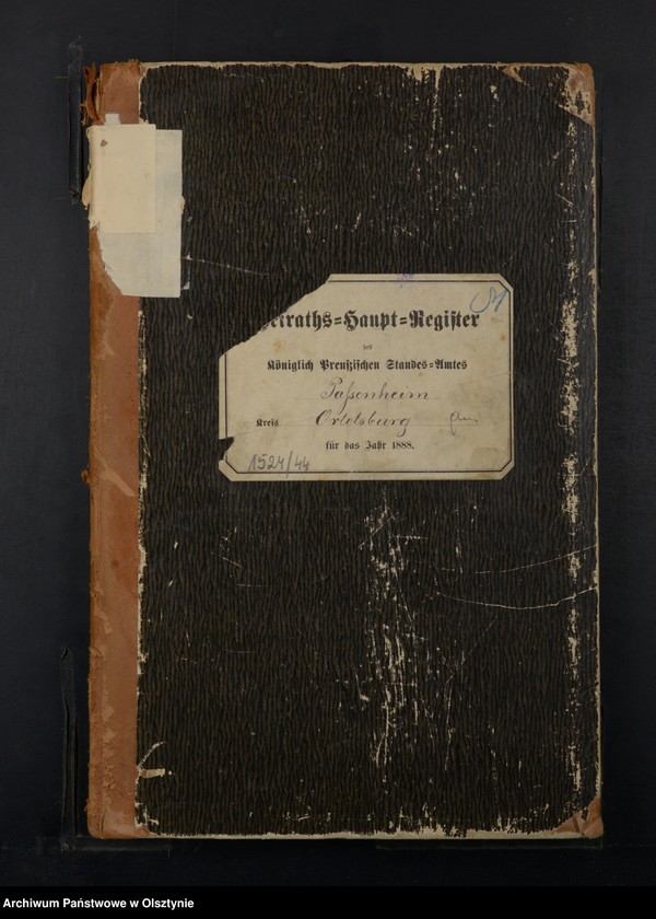 image.from.unit.number "Heiraths-Haupt-Register Nr 1 - 29"