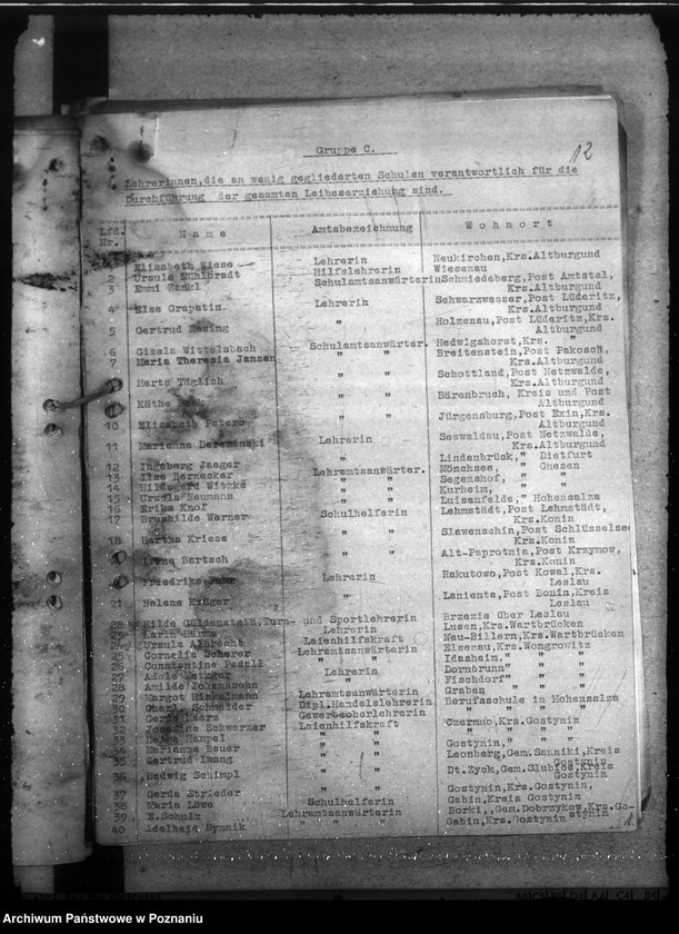 Obraz 16 z jednostki "Fortbildung der Lehrkräfte für Leibeserziehung"