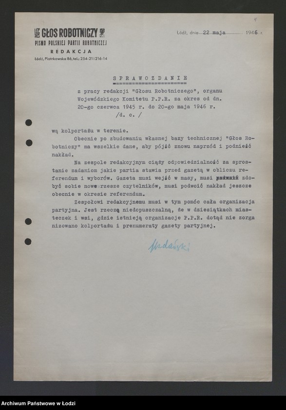 Obraz 5 z jednostki "Sprawozdania z akcji organizowanych przez Wydział"