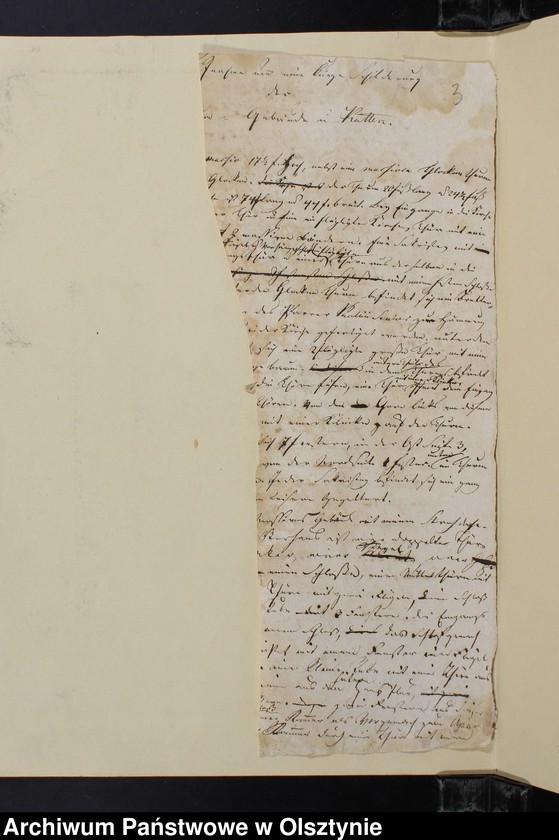 image.from.unit.number "Kataster der Gebäuder 1784-1875. Streitsache 1846 J. Beschreibung der Dörfer zuständige in Kirchspiel Bruchstück. 1850"