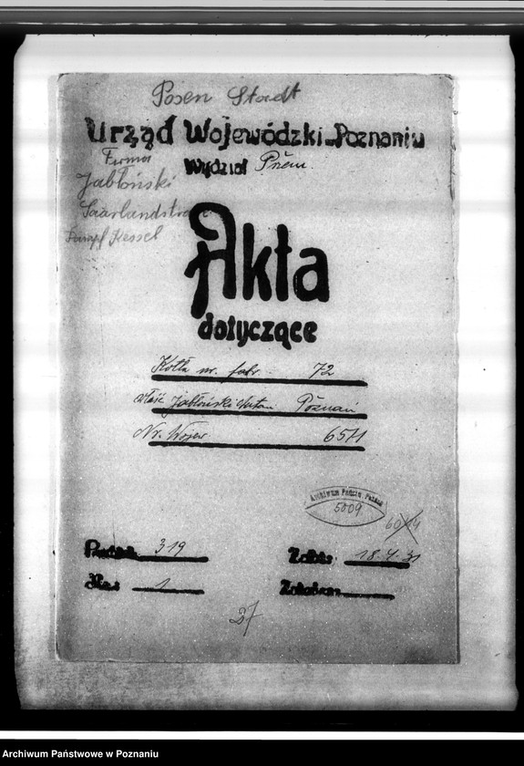 image.from.unit.number "Handel przyborów samochodowych A. Tatarski Poznań ul. Dąbrowskiego 18 nr woj. kotła 6511"