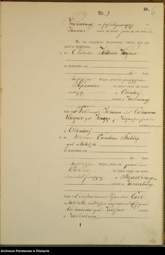 image.from.unit.number "Heiraths-Haupt-Register Nr 1 - 45"