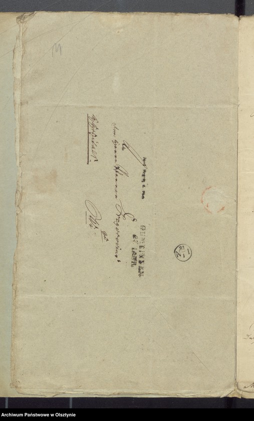 image.from.unit.number "Nachweisung von dem Hospital und der Kirche Armen Casse bey der Königliche Kirche Widminnen"