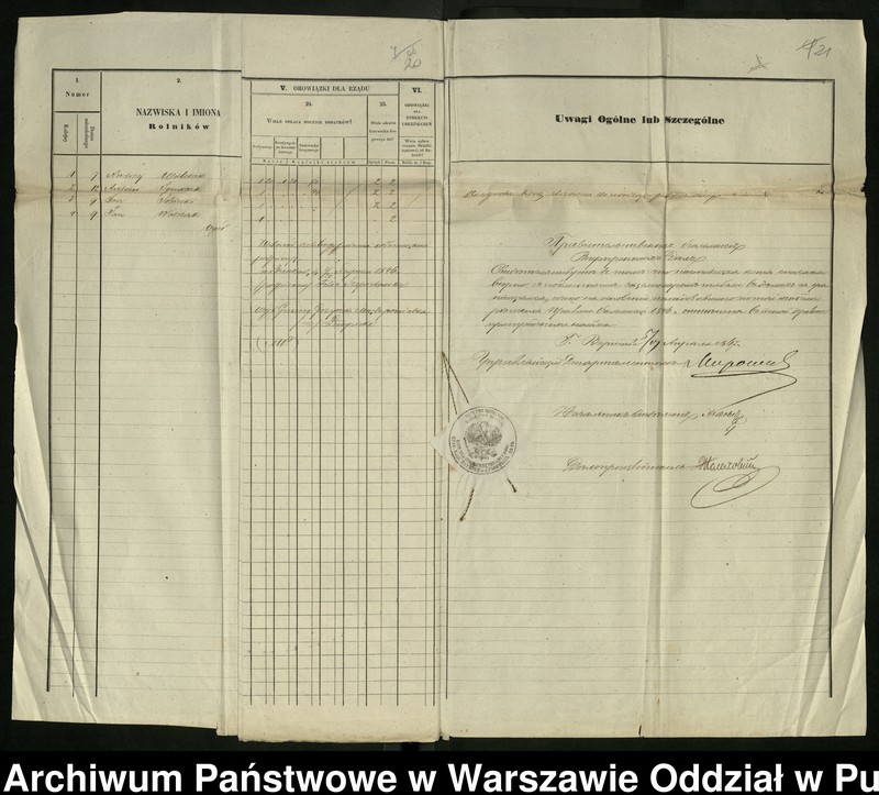 image.from.unit.number "O urządzaniu chłopów byłej rządowej wsi Krzeczkowo, Bieńki-Nowe, gm. Dmochy-Glinki, wchodzącej w skład prywatnej własności tejże nazwy podlegającej ziemianinowi Feliksowi Szepietewskiemu"