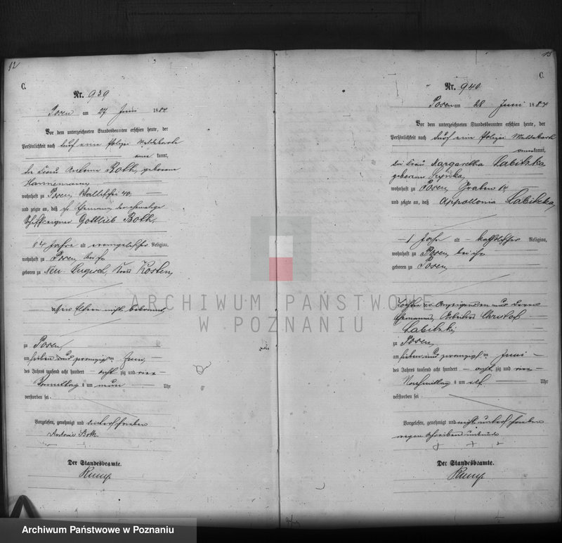 Obraz 8 z jednostki "Księga zgonów t. III"