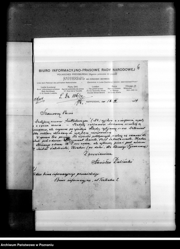 Obraz 5 z jednostki "Protokół zebrania konstytucyjnego i korespondencja"