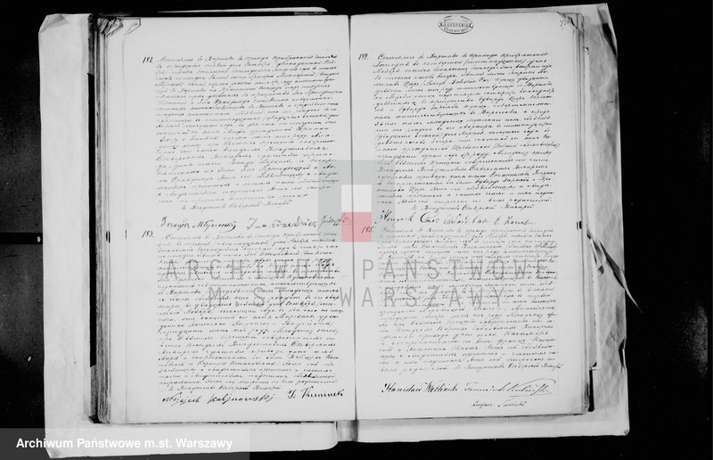 Obraz 1 z kolekcji "Warszawskie metrykalia111"