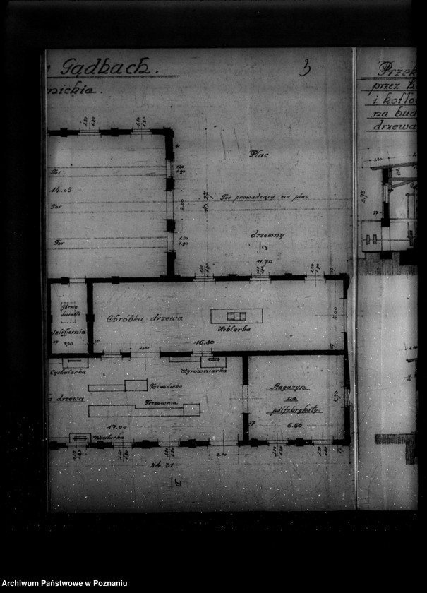 Obraz 7 z jednostki "Projekt na budowę tartaku w Gądkach /wł. Zakłady Kórnickie/"
