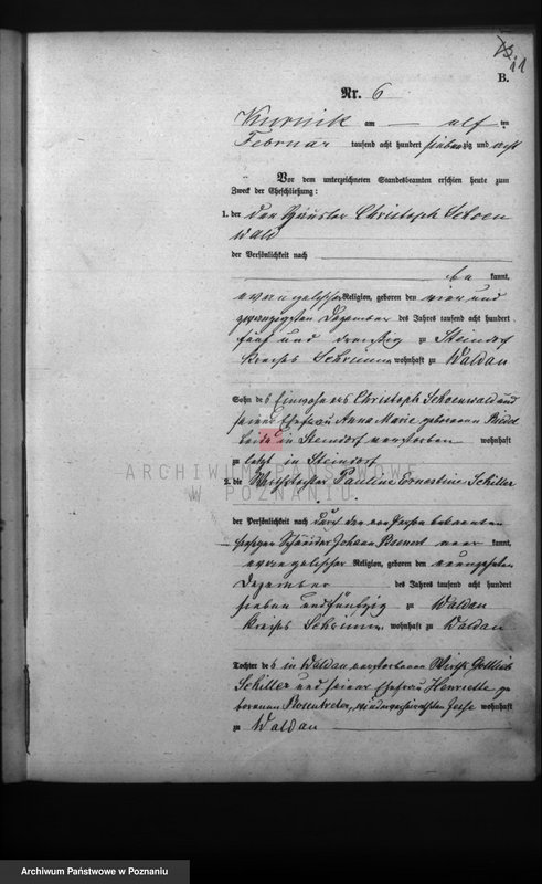 Obraz 13 z jednostki "Księga małżeństw"