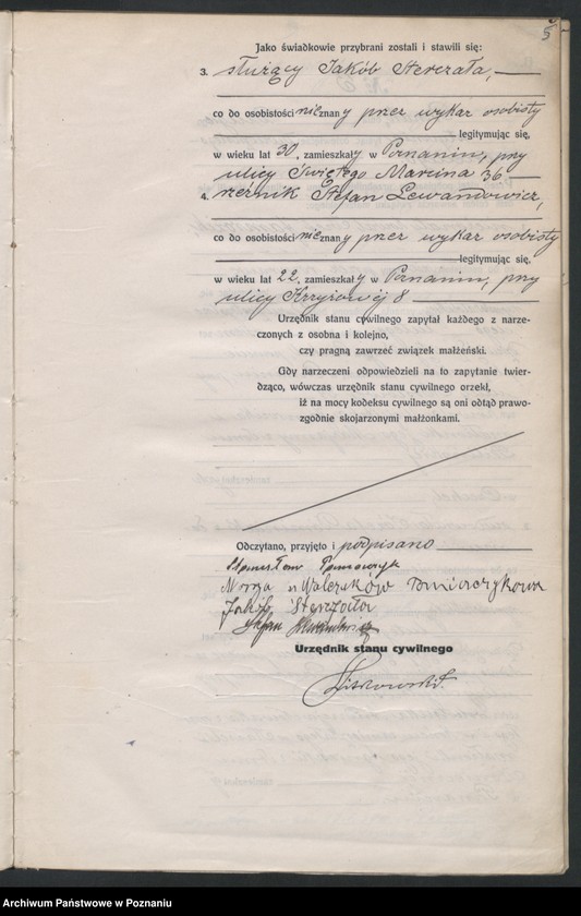 Obraz 7 z jednostki "Księga miejscowa małżeństw tom I [Rejestr główny małżeństw]"