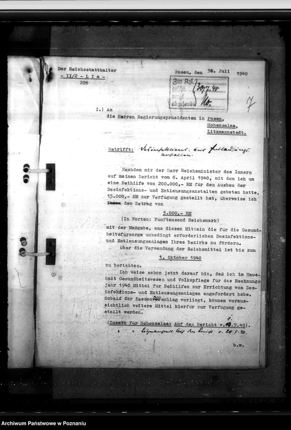 Obraz 11 z jednostki "Desinfektionseinrichtungen"