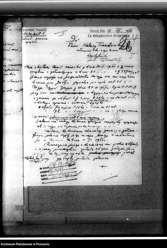 Obraz 9 z jednostki "Nadzór nad gospodarką w lasach majątku Kosowo w powiecie gostyńskim"