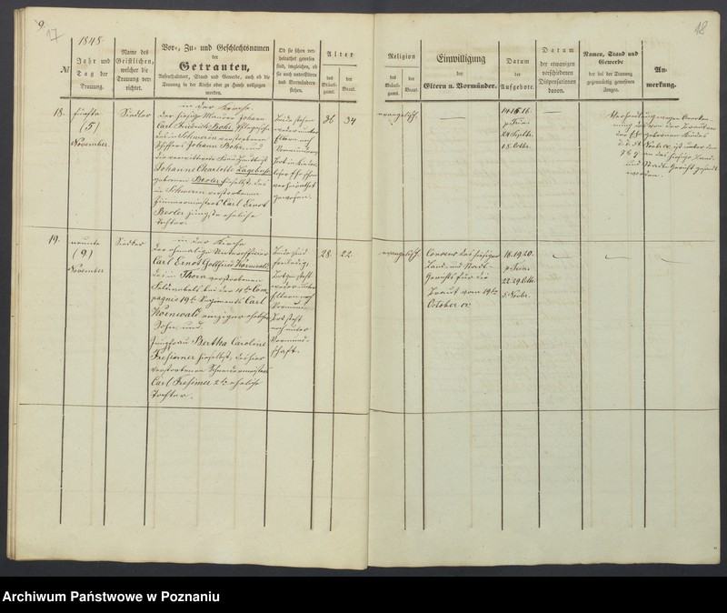 Obraz 12 z jednostki "Duplikat des Trauregisters"
