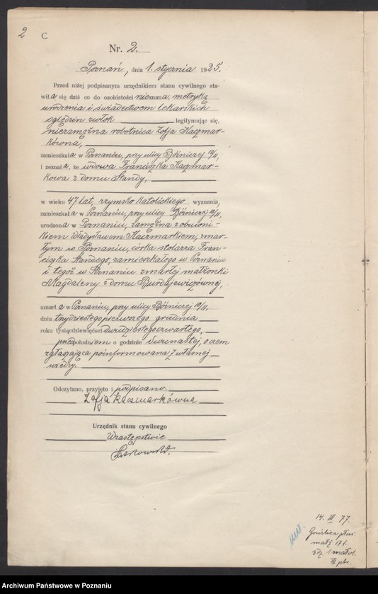 image.from.unit.number "Księga miejscowa zgonów tom I [Rejestr główny zgonów]"