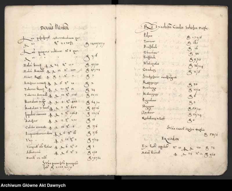 image.from.unit.number "Rozliczenia z poborcami z poszczególnych ziem."