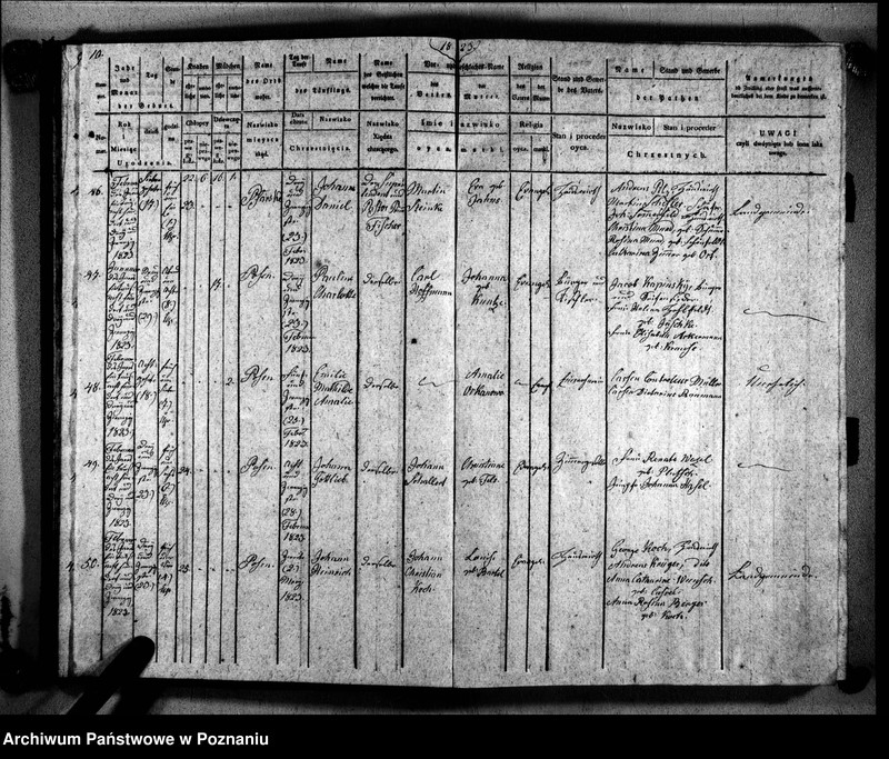 Obraz 13 z jednostki "Duplikat der Getauften, Getrauten, Verstorbenen"