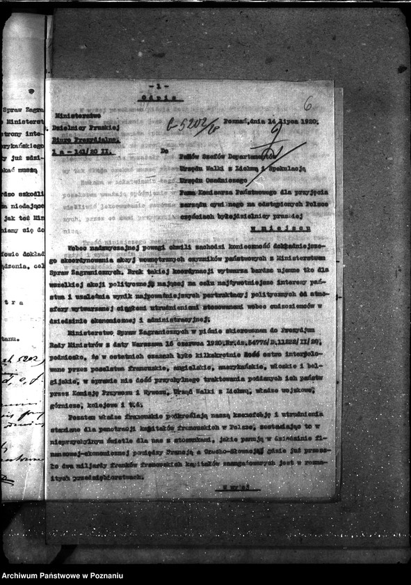 Obraz 9 z jednostki "Sprawy gospodarcze-ogólne Komunikaty Biura Prezydialnego"