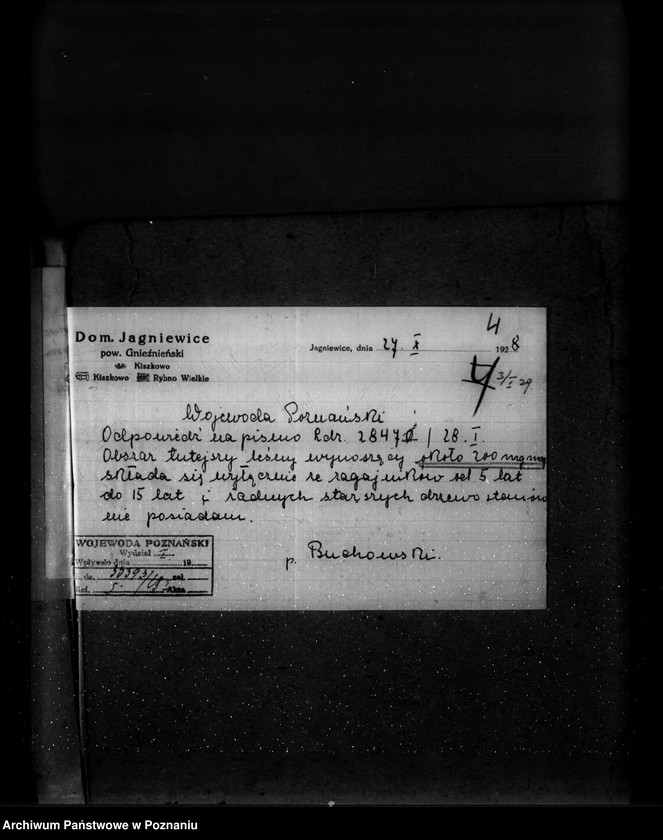 image.from.unit.number "Majętność leśna Jagniewice powiat wągrowiecki"