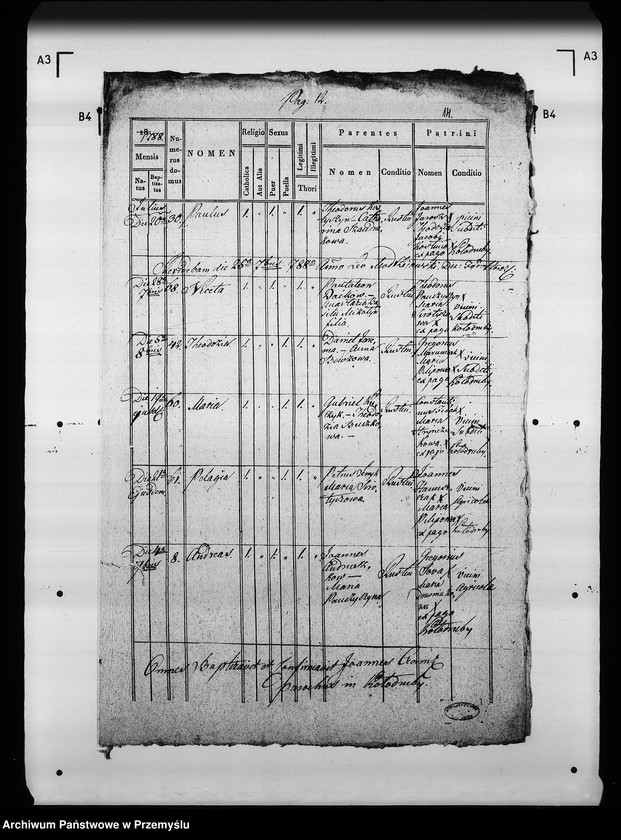 Obraz 17 z jednostki "[Kopie ksiąg metrykalnych parafii Kołodruby (dekanat Komarno)]"