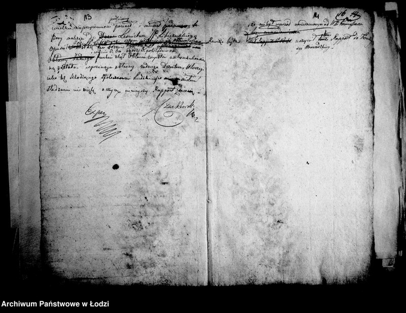 Obraz 13 z jednostki "Akta tyczące się obław i nadzwyczajnych rewizji"