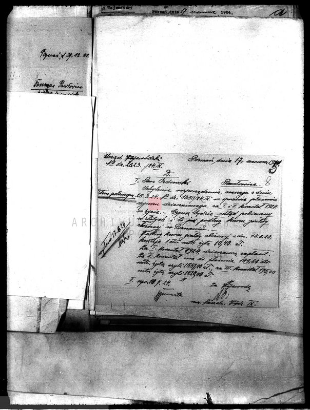 Obraz 11 z jednostki "Czynsz dzierżawny majątku Pawłowice"