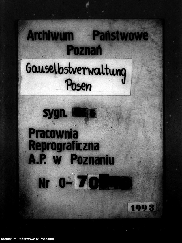 Obraz 1 z jednostki "Schriftwechsel mit Gaujugendamt betreffend ehemalige Heimkinder [Korespondencja w sprawie przyjęcia dzieci oraz ich dalszych losów]."