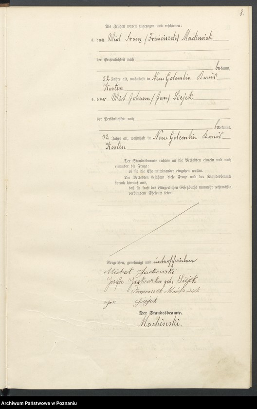 Obraz 10 z jednostki "Heiraths-Haupt-Register"