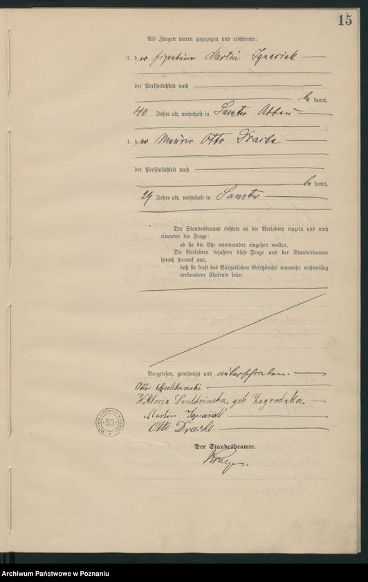 Obraz 17 z jednostki "Heiraths-Haupt-Register"
