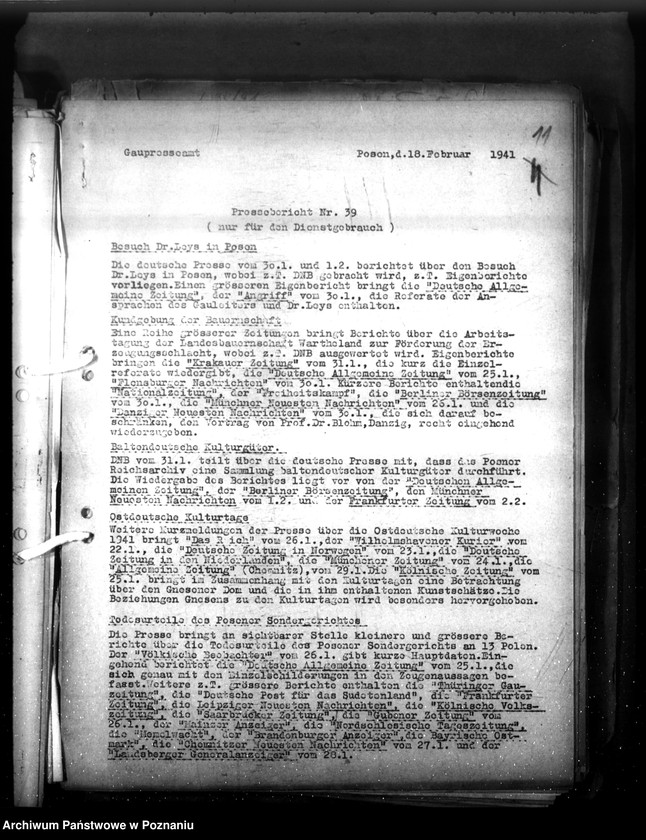 Obraz 16 z jednostki "Presseberichte"