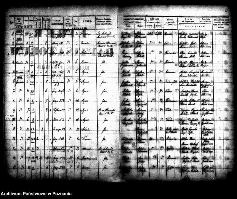 Obraz 3 z jednostki "Księga urodzin"