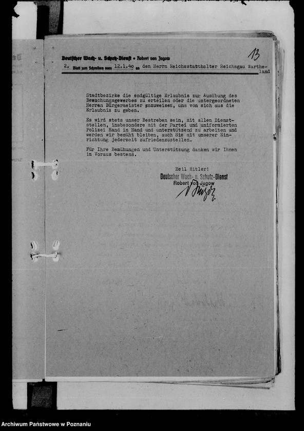 Obraz 17 z jednostki "Bewachungsgewerbe"