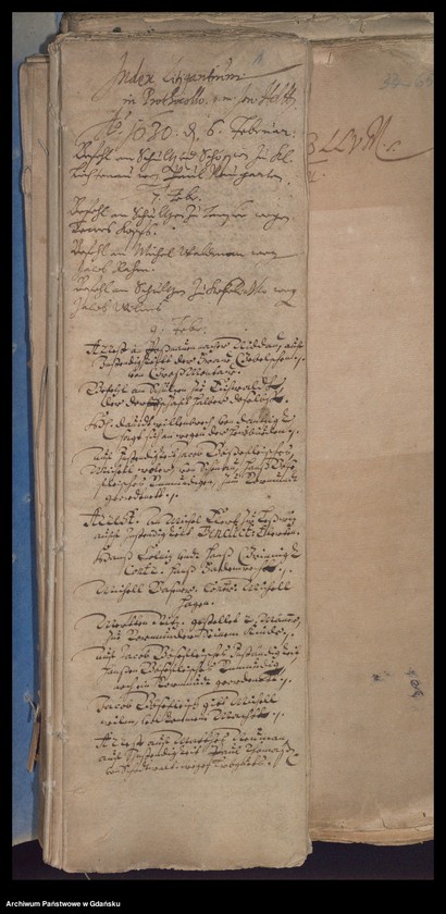 image.from.unit.number "Protokollbücher des Vogteigerichts zu Marienburg nebst Iudices"