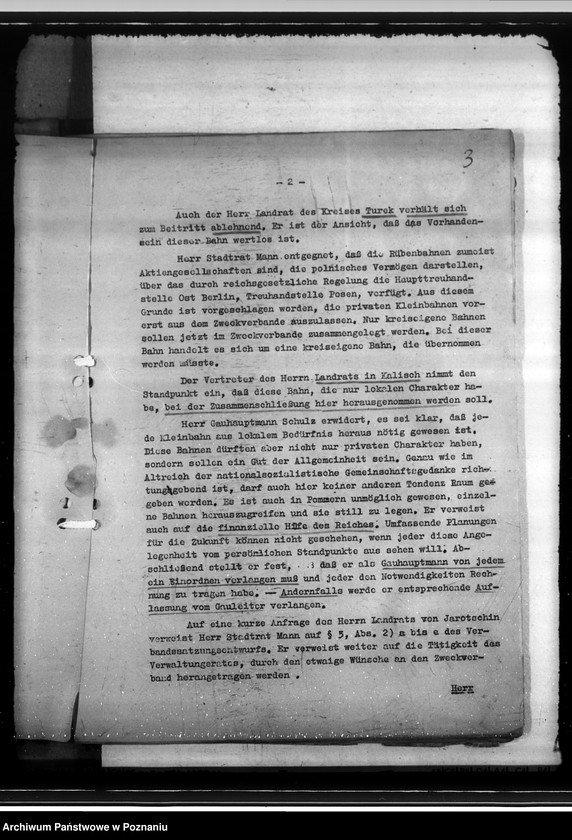 Obraz 8 z jednostki "Zweckverband "Gaubahnen Wartheland" Band I"