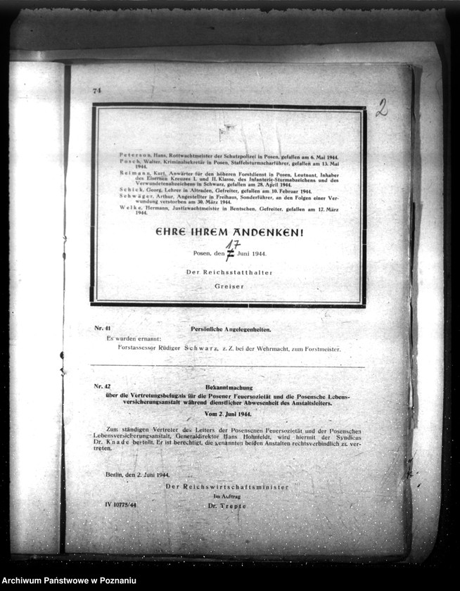 Obraz 6 z jednostki "Verordnungsblatt Nr. 9"