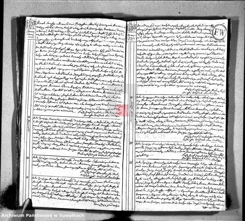 image.from.unit.number "Akta zaślubionych gminy świętojeziorskiey od 1-go stycznia 1814 roku aż do ostatniego grudnia"