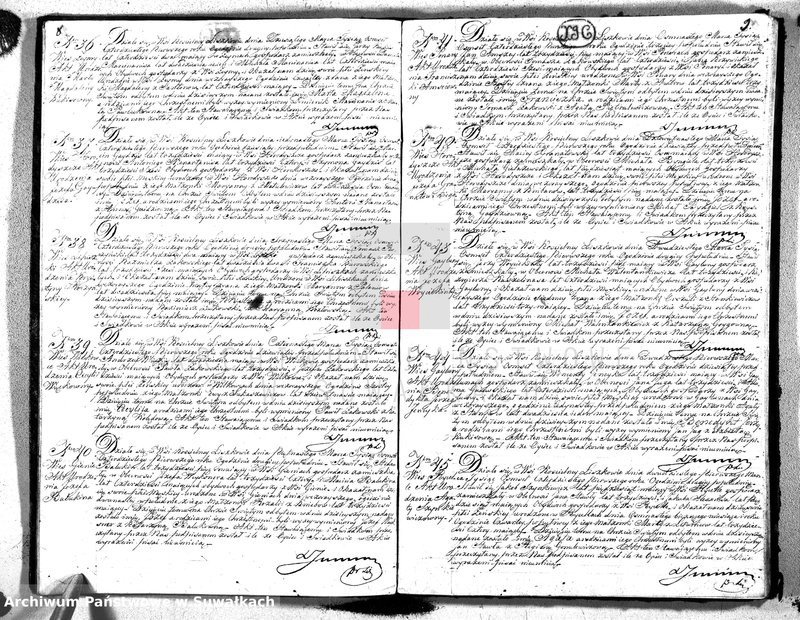 Obraz 7 z jednostki "Księga Duplikat Urodzonych Umarłych i Zaślubionych Parafii Liszkowskiey; w Obwodzie Seyneńskim Gub. Augustowskiey z Roku 1841"