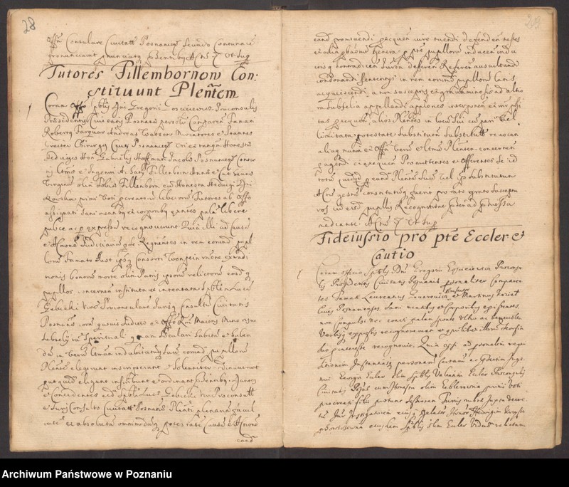 Obraz 18 z jednostki "Protocolon actorum officii consularis Posnaniensis."