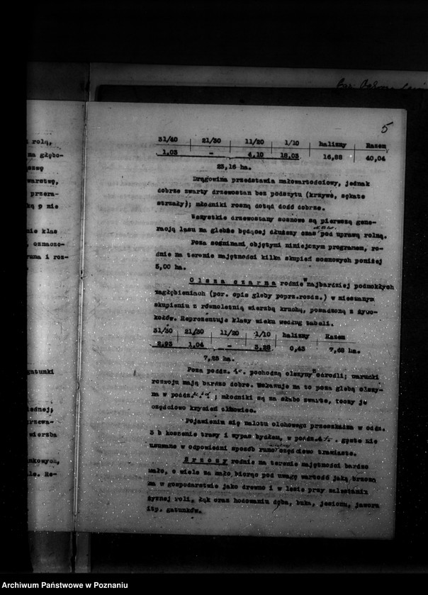 image.from.unit.number "Program urządzenia lasu majątku Zakrzewo powiat szamotulski 1937-1947"