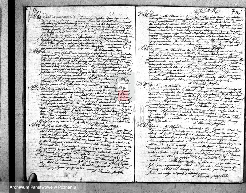 Obraz 5 z jednostki "Duplikat urodzonych, zaślubionych i zgonów"