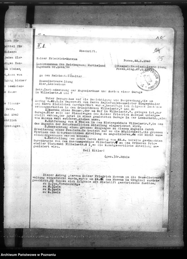 Obraz 19 z jednostki "Kaiser - Friedrich - Museum - Landesmuseum des Reichsgaus Wartheland - in Posen"