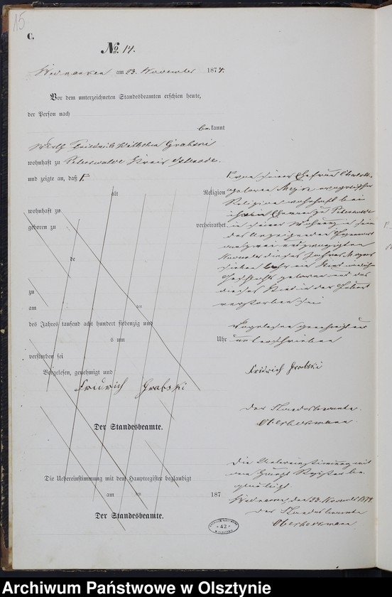 image.from.unit.number "Sterbe-Neben-Register Nr 1 - 28"