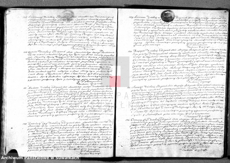 image.from.unit.number "Księga duplikat akt urodzonych, zaślubionych i zgonów w parafii wigierskiej"