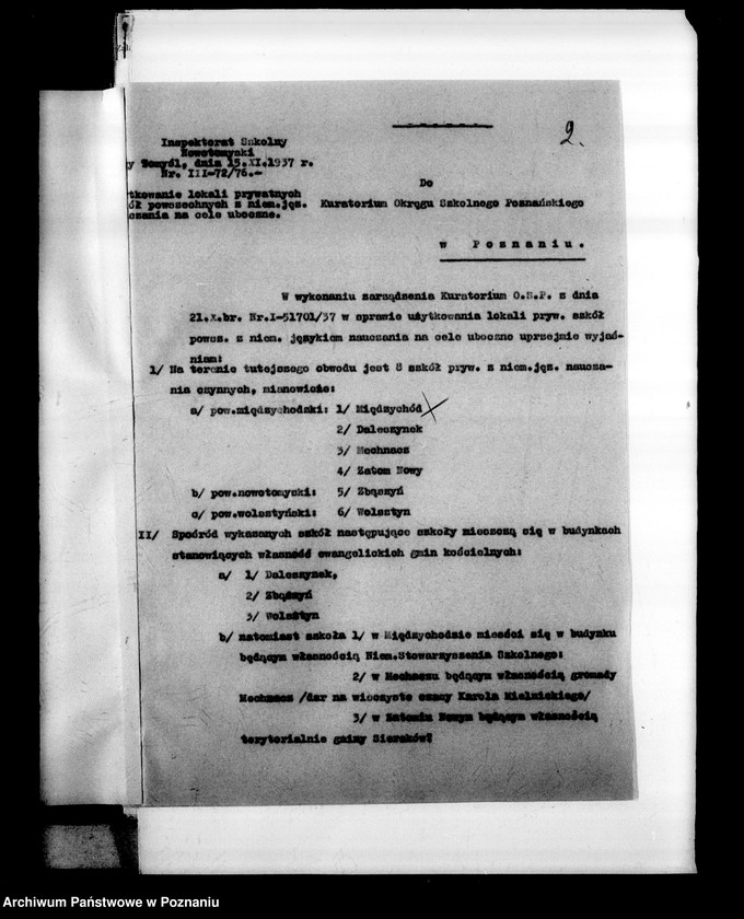 Obraz 6 z jednostki "Prywatna Szkoła Powszechna z niemieckim językiem nauczania- Międzychód"