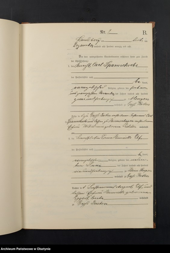 image.from.unit.number "Heiraths-Neben-Register Nr 1 - 8"