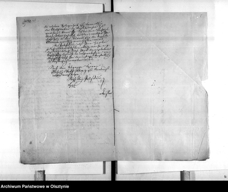 image.from.unit.number "Anstellung des pensionirten Seconde-Lieutenant von Brunnow"