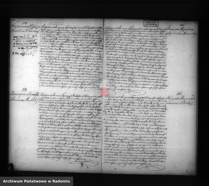 Obraz 9 z jednostki "Dublikat aktov graždanskogo sostoâniâ ob uroždennyh, brakosočetavšihsâ i umeršyh Bržuzkago prihoda za 1874 god"