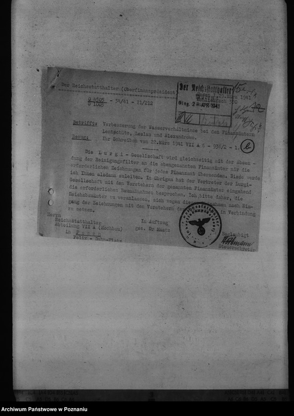 Obraz 19 z jednostki "Unterbringung der Finanzämter"