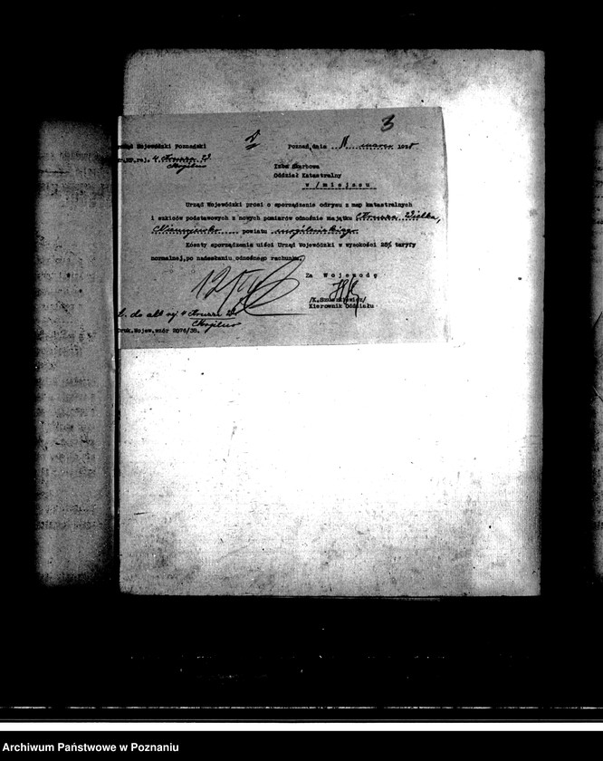 Obraz 7 z jednostki "Majątek Krusza Wielka powiatu mogileńskiego przymusowy wykup /prace pomiarowe/"